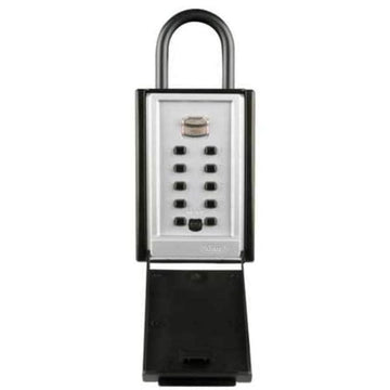 C Key Safe with 10 Push Button Resettable Combination by ABUS – Metal, Black/Gray