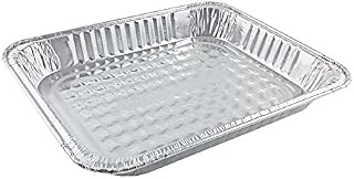 Handi-Foil Half-Size Shallow Aluminum Foil Steam Table Disposable Pan - # 320-40 (Pack of 50)