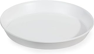G.E.T. Enterprises White 13" Economy Tray, Break Resistant Dishwasher Safe San Serving Trays Collection EBT-1300-W (Pack of 12)