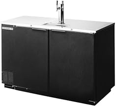 Beverage-Air DD36-1-B 36'' 1-Tap Black Draft Beer Dispenser 1 Keg