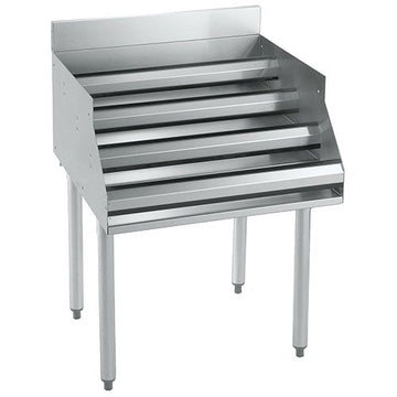 Metal 1800 Series Underbar Liquor Bottle Display Unit 12"W x 24"D 12 Bottle Capacity by Krowne – Model 18-12RD