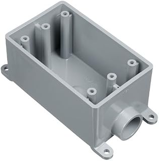 Carlon E980DFN-CTN 1/2" Single Gang Type FSE Box of 3