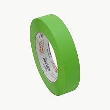 Shurtape Colored Masking Tape (CP-631), 1 in. x 60 yds. (Light Green)