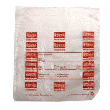 DayMark - -85 x 85 Saddlepack Wednesday Portion Bag by DayMark Safety Systems – One Size, Model 114199