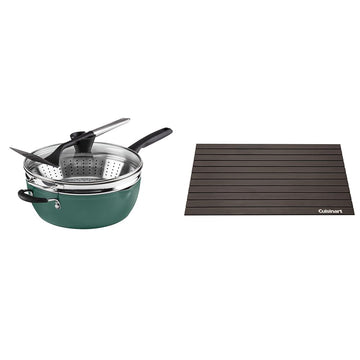 Preferred Pan 4‑Piece Stainless Steel Cookware Set by Cuisinart – Commercial Grade