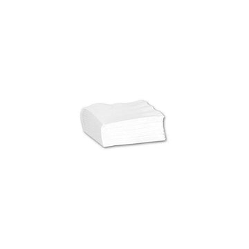 Linen-Like 16" White Bulk Napkin - 1000 / CS by Hoffmaster – 16 inches x 16 inches, Paper, White, Pack of 1000, Model 125023