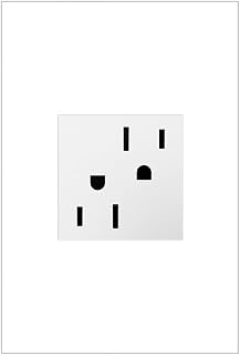 Pass & Seymour ARTR152W4 Adorne 15 Amp White Tamper Resistant Outlet