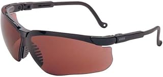Uvex Genesis, Safety Glasses, HydroShield(R) Anti-Fog, SCT-Gray Lens, Clear Frame, Full-Frame - 1 Each