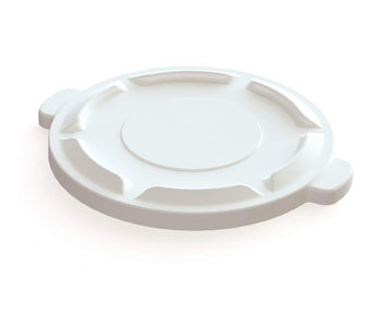 Value Plus Container Lid White 20 gal by Impact Products – 20.0 gallons, Blend, White, Model GL200201