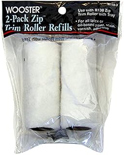 240-Pack of 3” Wooster R148 Zip Trim Mini-Roller Refill, 2-Pack