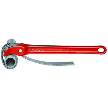 1/2-Inch Strap Wrench by RIDGID – Small, Cast Iron, Red, Model 31335
