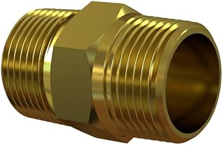 Krowne 23-204 Hydrosift 3/4" x 3/4" Male to Male Nipple Fitting for Water Filters