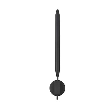 Odin LED Outdoor Wall Sconce Black by Lighting Design – 8.2", Iron, Black, Model OD401W28BK