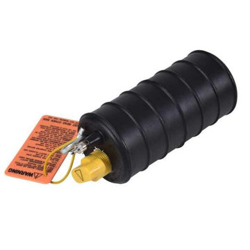 INDUSTRIES Test Ball Plug by Cherne – 15"-16", Rubber, Black, Model 262137