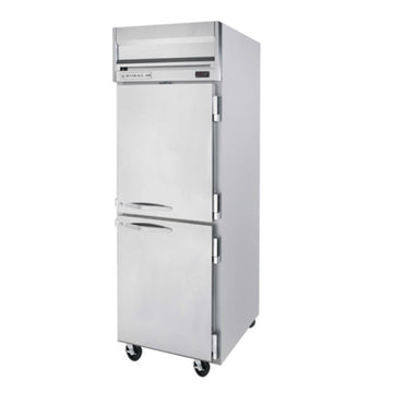 Beverage-Air Horizon Series One Section Solid Half Door Reach-In Freezer 24 cu.ft. capacity Stainless Steel Front and Sides Aluminum by Beverage Air – Model HFP1-1HS