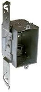 RACO 3 in. Rectangle Steel 1 gang Electrical Box Gray