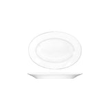 O-86 Platter by International Tableware – Large, Porcelain, White, Model DO-86
