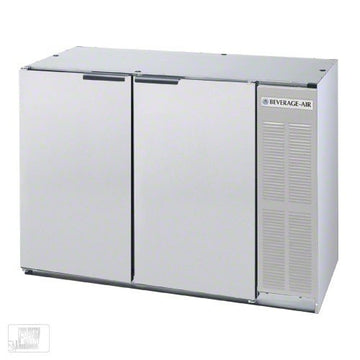 BB48Y-1-S-PT Standard Depth Back Bar Cooler Pass Thru in Stainless Steel by Beverage Air – Commercial Grade