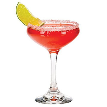 Perception 8.5 Oz. Cocktail Coupe - 1 Pack W/ Pourer by Libbey – 8.5 Ounces, 8.5 fluid_ounces, Glass, Model 3055
