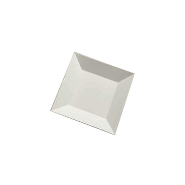 Platters, 14" Length x 14" Width, White by American Metalcraft – 14.00x14.00x1.50, In Description, White, Model SQP12