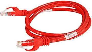C2G/Cables to Go 31381 Cat6 Snagless Unshielded (UTP) Network Crossover Ethernet Cable, Red (5 Feet/1.52 Meters)