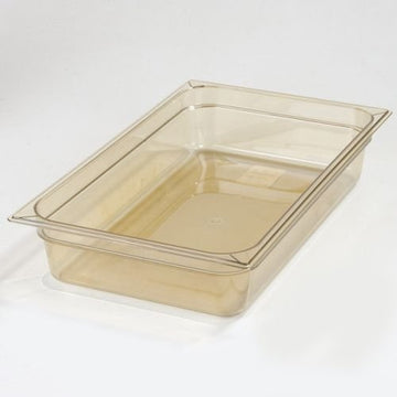 High Heat Food Pan by Carlisle FoodService Products – Full Size 1 pack, 15.29683 ounces, Amber, Model 10401B13