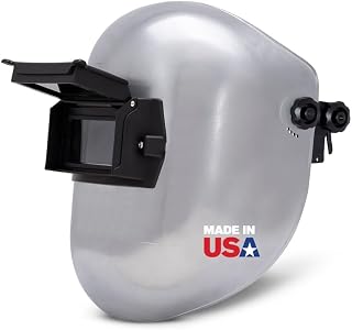 Jackson Safety PL280 Pipeline Welding Helmet - Shade 10 Flip Front Welding Hood - ANSI Z87.1 - Made in USA (Multiple Headgear Styles and Colors)
