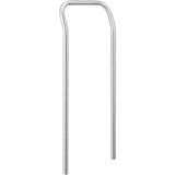 Chrome Utility CART Handle by Nexel – Alloy Steel, Silver, Pack of 2, Model AH14C