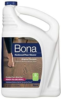 Bona Hardwood Floor Cleaner Refill FamilyPack (1Gallon Refill and 32oz Spray) qnv