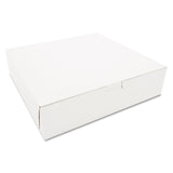 SCT Tuck-Top Bakery Boxes 10w x 10d x 2 1/2h White 250/Carton by SOUTHERN CHAMPION TRAY – 250.0 liters, Cardboard, White Outside, Brown Inside, Model SCH0969