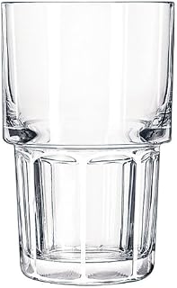 Libbey RLBU601 Stacked Gibraltar Highball No. 15656 Soda Glass (Pack of 6)