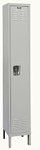 U1228-1PL Locker,12"X12"X78",SGL Tier,Knock-Dwn