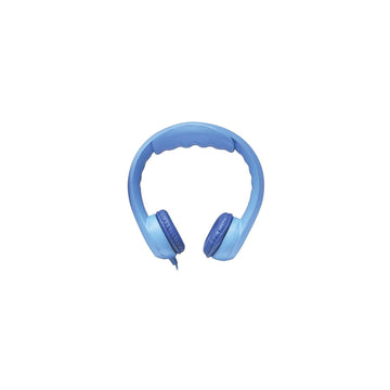 Flex‑Phones Kids Foam Headphones by HamiltonBuhl – 0.1, Plastic, Blue, Model KIDS-BLU