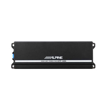 Head Unit Power Pack by Alpine – Waterproof Bluetooth speaker component, black, Model KTP-445A