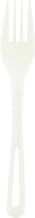 World Centric 6.3" Compostable Forks - Case of 1000 - Lightweight - Made from TPLA Compostable Plastic - FO-PS-6L