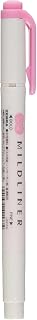 Zebra Technologies Zebra High Lighter Mildliner, Mild Pink (WKT7-MP)