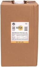 KITCH 24/7 Commercial Soybean Frying Oil, 35 Pounds, High Smoke Point, Bulk Kitchen Container