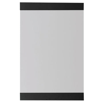 Write-On Sign Clear Lexan Cling-It Sign Holder 3 Per Case - 8 1/2 L x 11" H by HUBERT – Plastic, Clear, Model 13X8.5SQUARE