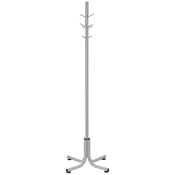Global Industrial Coat Tree by Global Industries – Alloy Steel, Silver, Model 695311