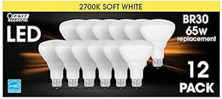 Feit Electric 65 Watt Replacement LED Br30 Energy Star Flood Soft White, 12 Pk