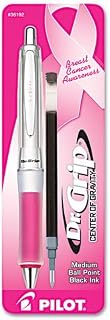 Pilot Wholesale CASE of 20 Dr. Grip Center of Gravity Pink BCA Pen -Ballpoint Pen,BCA,Retractable,Pink Barrel/Black Ink