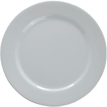 HUBERT White Melamine White Plate - 11"Dia