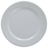 White Melamine White Plate - 11"Dia by HUBERT – Large, Melamine, White, Model HUM212-NW