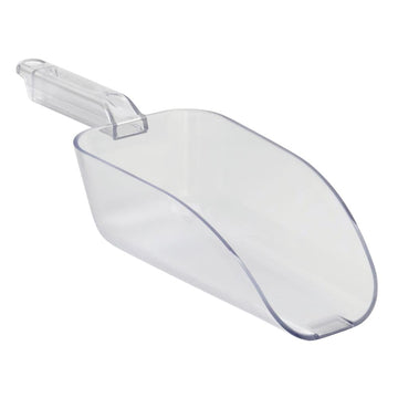 Clear Polycarbonate Serving Scoop by HUBERT – Medium, Polycarbonate (PC), Clear, Model 404004