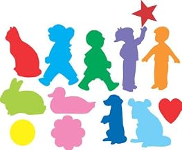 Roylco Sticky Shapes - People, Shapes and Animals - Package of 225