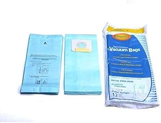 Riccar Simplicity Type A, Series 2000, 4000, 6000 Upright Vacuum Cleaner Microlined Paper Bags 12PK # 845-12