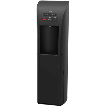 Aquarius Tri-Temp Bottom Loading Water Dispenser by Oasis International – Stainless Steel, Black, Model 506544C