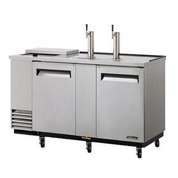 TCB-3SD Refrigerated Direct Draw Beer Dispenser by Turbo Air – Silver, Model TCB-3SD-N6