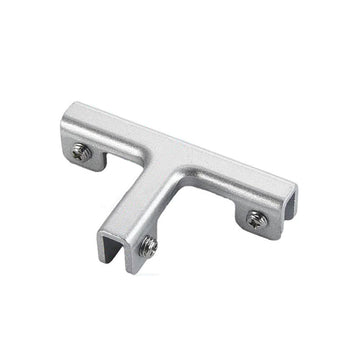 Aluminum Alloy Tile Glass Clamp Bracket Set by Dolibi – Small, T-Shape, Model Glass Clamps