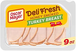 Oscar Mayer Deli Fresh, Honey Smoked Turkey Breast, 9 oz Pack